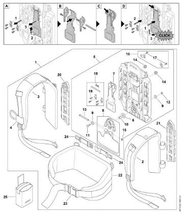 Imagen de Sistema de porte AR 3000 L