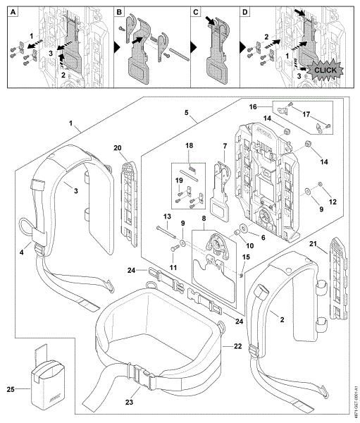 Imagen de Sistema de porte AR 3000 L