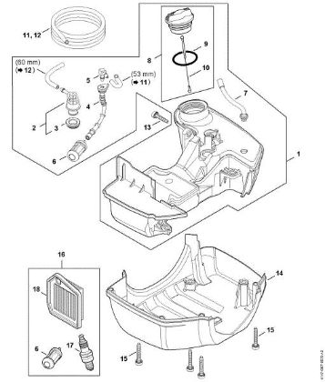 Imagen de Depásito de combustible FS 411 C-EM
