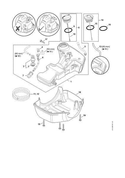 Imagen de Depásito de combustible FS 460 C-EM