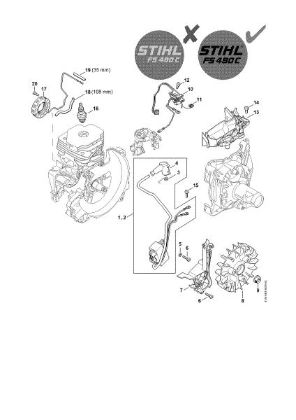 Imagen de Sistema de encendido FS 490 C-EM K