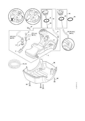 Imagen de Depásito de combustible FS 240 RC-E