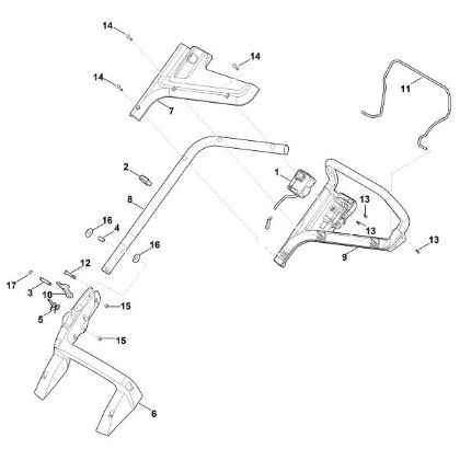 Imagen de A - Manillar RMA 443.0 C
