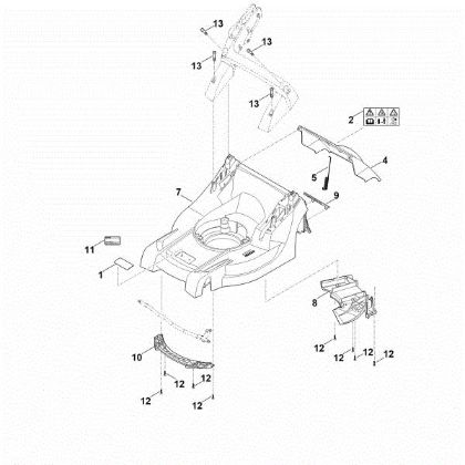 Imagen de B - Carcasa RMA 443.0 C