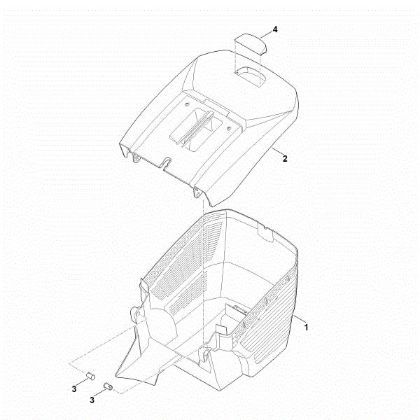Imagen de E - Saco recogedor de hierba RM 448.1 PC