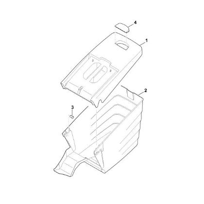 Imagen de G - Saco recogedor de hierba RM 545.0 V