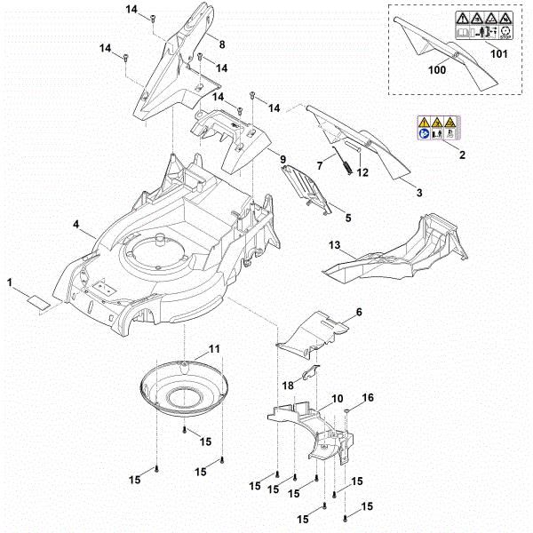 Imagen de C - Carcasa RM 650.0 V