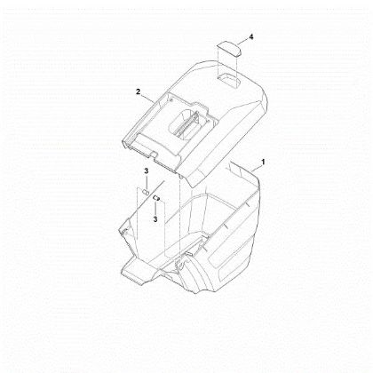 Imagen de H - Saco recogedor de hierba RM 655.1 VS