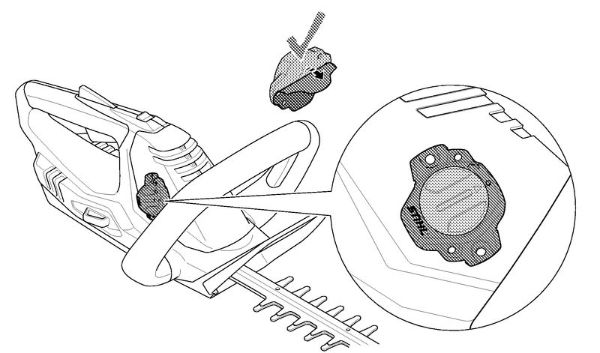 Cortasetos con acumulador (HSA) HSA 45 Smart Connector de la marca Stihl