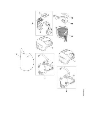 Imagen de Juegos de proteccián para la cabeza ADVA Juegos de proteccion para la cabeza ADVANCE Vent