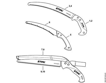 Herramientas manuales Sierra de ramas PR 33 C Sierra para ramas de la marca Stihl
