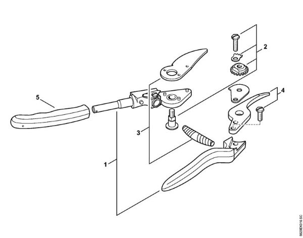 Tijeras Tijera de jardinero F10 Tijera de jardinero F10 de la marca Stihl