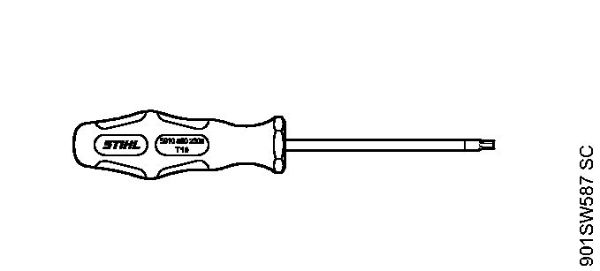 Limpiadora eléctrica de alta presión (RE) RE 127 PLUS Destornillador T10 de la marca Stihl