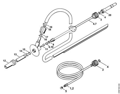 Limpiadora eléctrica de alta presión (RE) RE 661 PLUS Juego para limpiar tuberí­as, Equipo de chorro híºmedo y arena (40.2009) de la marca Stihl