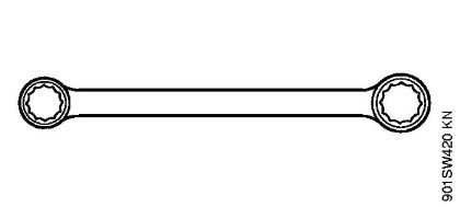 Máquinas especiales (PC, SP, MC) SP 452 Llave 10x11 de la marca Stihl