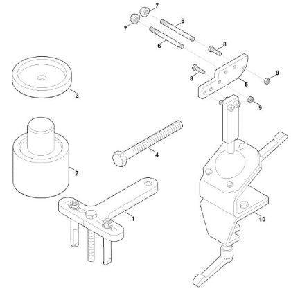 Imagen de I - Herramienta especial MH 445.0
