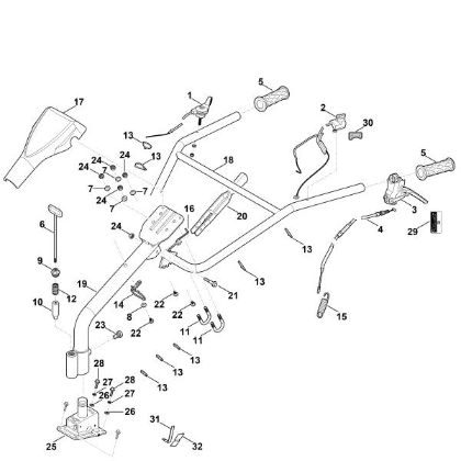 Imagen de A - Manillar MH 600.0