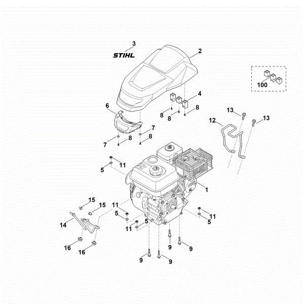 Imagen de B - Motor MH 600.0