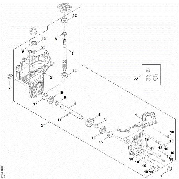 Imagen de E - Caja reductora MH 685.0