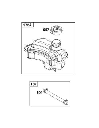 B&S - 09â  09P702-0229-H1 K - CONJUNTO DE ALIMENTACIí“N DE COMBUSTIBLE de la marca Stihl