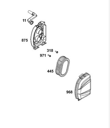 B&S - 09â  09P702-0230-H1 A - CONJUNTO DE FILTRO DE AIRE de la marca Stihl