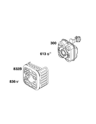 B&S - 09â  09P702-0231-H1 I - CONJUNTO DE GASES DE ESCAPE de la marca Stihl