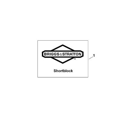 B&S - 12â  121602-0379-E1 H - Motor aligerado (Shortblock) de la marca Stihl
