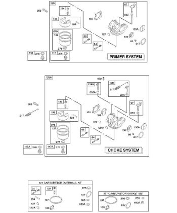 B&S - 12â  127802-1376-01 E - Carburador de la marca Stihl