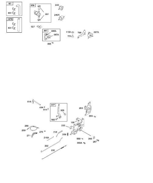 B&S - 21â  21B807-0668-B1 E - Mandos, suministro de combustible, resorte de regulador de la marca Stihl