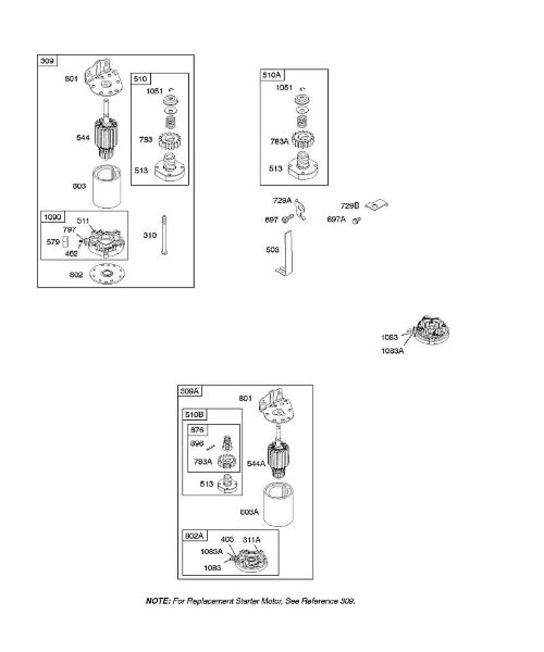 B&S - 28â  286707-1185-E1 F - Arrancadores eléctricos de la marca Stihl