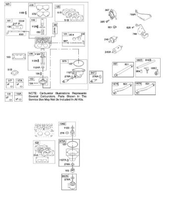 B&S - 44â  445577-0125-B1 C - Carburador, suministro de combustible de la marca Stihl