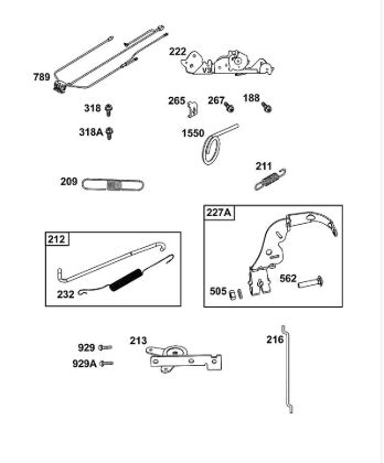 B&S - 44â  44N677-0017-B5 D - CONJUNTO DE ELEMENTOS DE MANDO de la marca Stihl