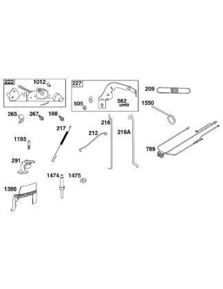 B&S - 44â  44S977-0046-G1 D - CONJUNTO DE ELEMENTOS DE MANDO de la marca Stihl