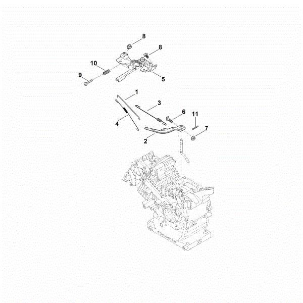 Imagen de E - Varillaje del regulador EHC 605.0 (EHC605-0002)