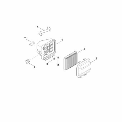 Imagen de B - Filtro de aire EVC 200.3 C (EVC200-0006)