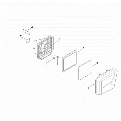 Imagen de B - Filtro de aire EVC 300.0 E (EVC300-0002)