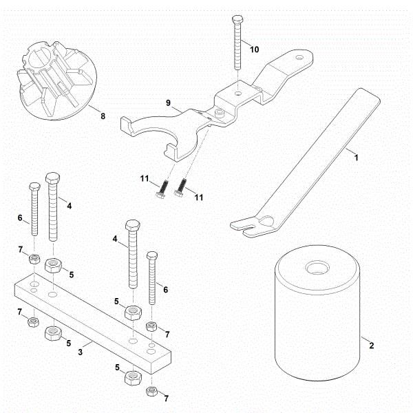 Imagen de K - Herramienta especial EVC 7000.0 (EVC7000-0001)