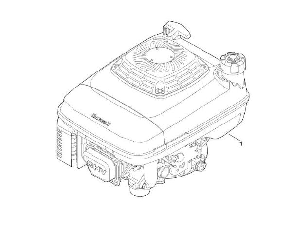Imagen de A - Motor completo FJ180V-AS51