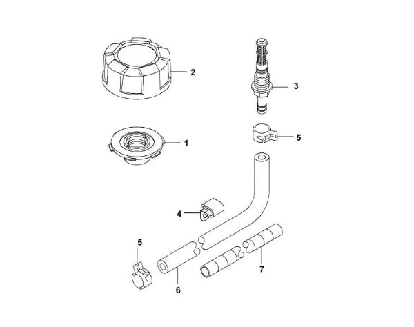 Imagen de K - Tuberà­a de combustible/ filtro FJ180V-AS51