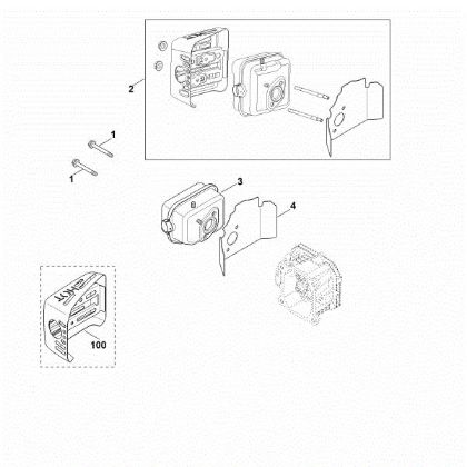 Imagen de F - Tubo de escape XT-675 (XT675-2046)