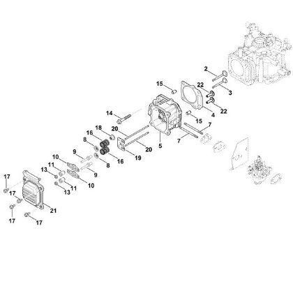 Imagen de I - Sombrerete de válvula, Válvulas XT-675 (XT675-3098)