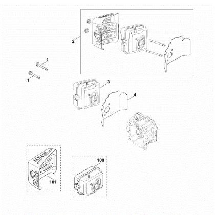 Imagen de F - Tubo de escape XT-675 (XT675-3109)