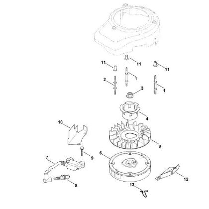Imagen de J - Sistema de encendido XT-675 (XT675-3109)