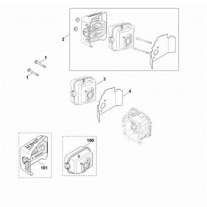 Imagen de F - Tubo de escape XT-800 (XT800-2053)