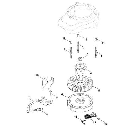 Imagen de J - Sistema de encendido XT-800 (XT800-2053)