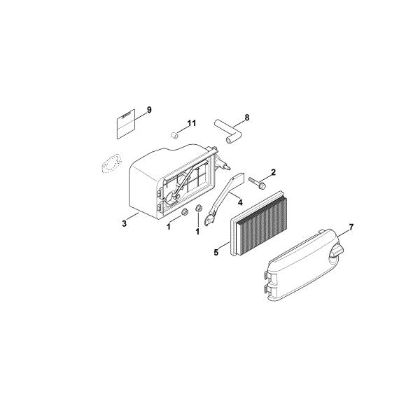Imagen de B - Filtro de aire XT-800 (XT800-3087)