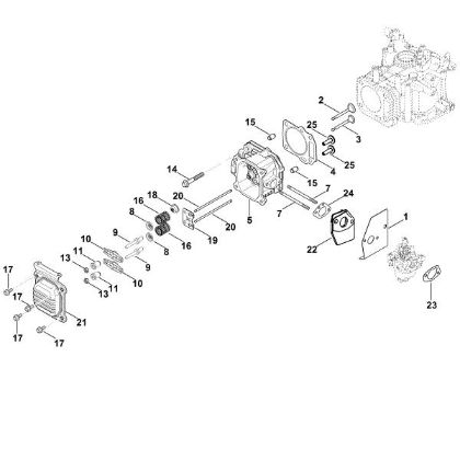 Imagen de I - Sombrerete de válvula, Válvulas XT-800 (XT800-3087)
