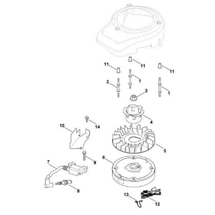 Imagen de J - Sistema de encendido XT-800 (XT800-3089)