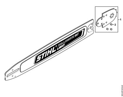 Espadas Guí­a SL 71cm/28" 1,3mm/0.050" 3/8" Rollomatic ES Light 3/8" 11 Dientes de la marca Stihl