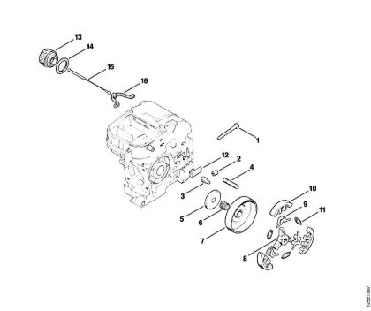 Motosierras de gasolina (MS) 009 EQ Embrague de la marca Stihl
